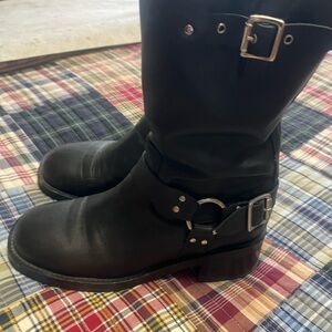 Charles David Black Leather Footwear